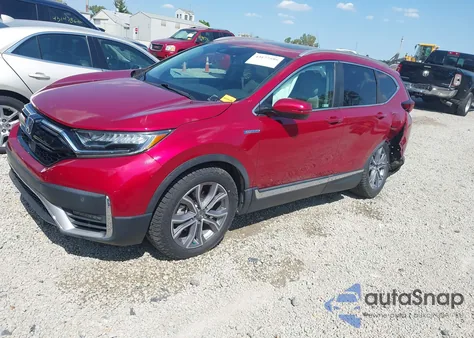 2021 Honda Cr-V Hybrid Touring из США, поврежденный, VIN 7FART6H90ME000709